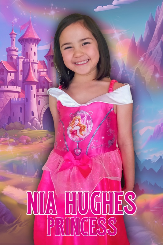 Princess personalized poster example